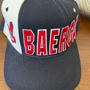 Cleveland Indians Starter Tri-Power Snapback Hat Cap Chief Wahoo 90s Rare NWT